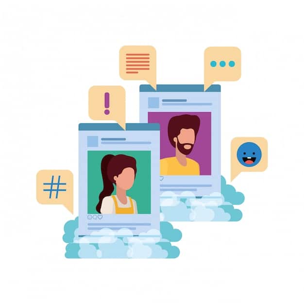 A side-by-side comparison of a politician’s tweet and a citizen's response, showcasing the direct interaction and feedback loop facilitated by social media platforms.