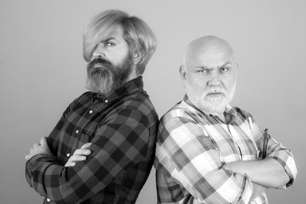 A split image showing two individuals arrested for similar offenses, with the person of color receiving a significantly longer sentence compared to the white individual.