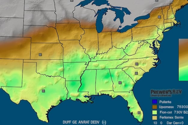 A map of the US highlighting areas with the highest levels of air pollution, with specific pollutants identified in each region.