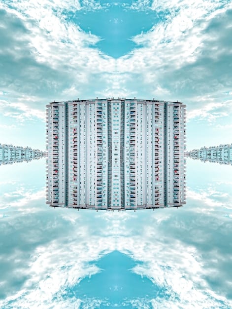 A graphical representation of a hybrid cloud architecture, showcasing data flowing between on-premises servers, public cloud services (like AWS, Azure, and Google Cloud), and private cloud environments, highlighting the flexibility and integration capabilities.