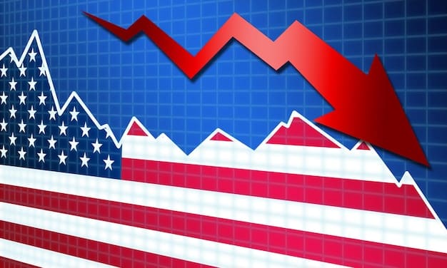A graph showing the projected decline in the US labor force participation rate between 2023 and 2030, highlighting the demographic challenges and the increasing number of retirements. Include lines for different age groups to illustrate the aging workforce.