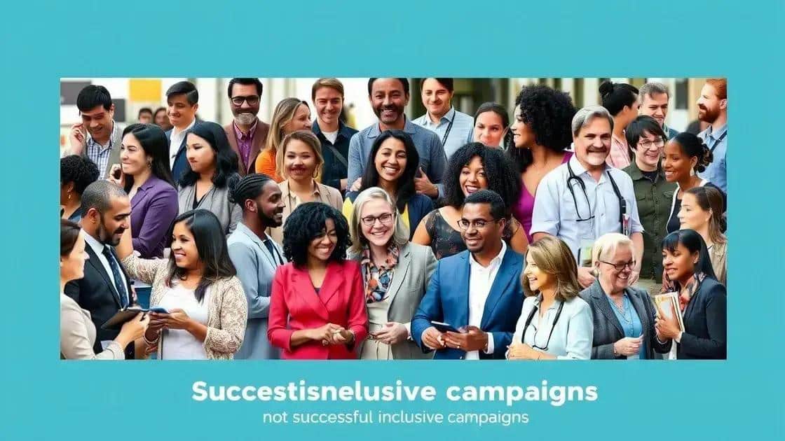 Key elements of successful inclusive campaigns