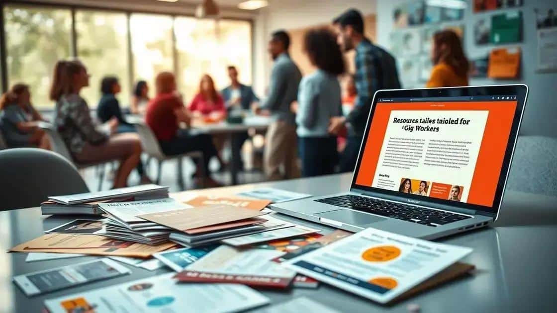 Resources for gig workers