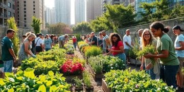 Urban gardening community expansion: growing together