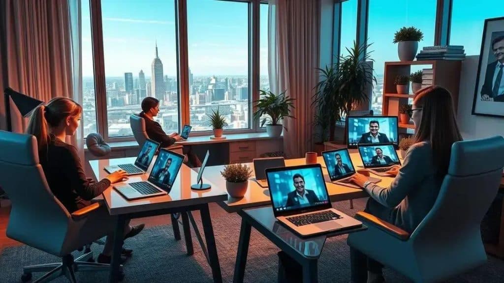 Remote work adoption and corporate culture shifts