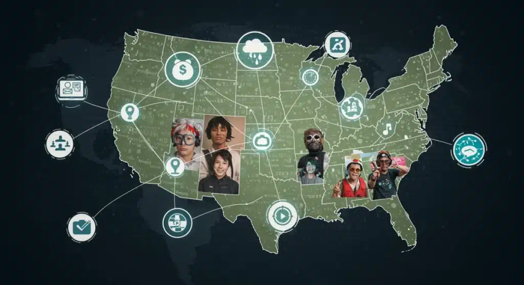 Digital Community Engagement: 15% Rise in U.S. Subcultures