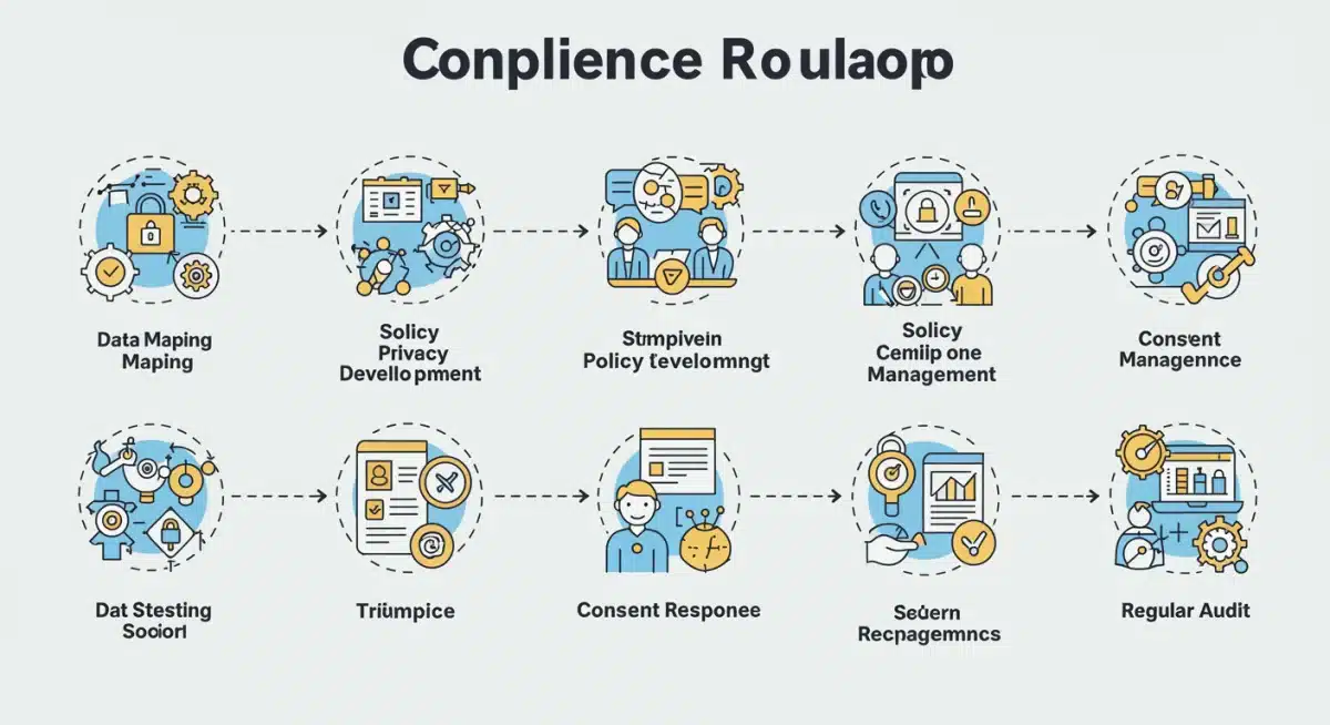 Six-step roadmap for data privacy compliance in 2025