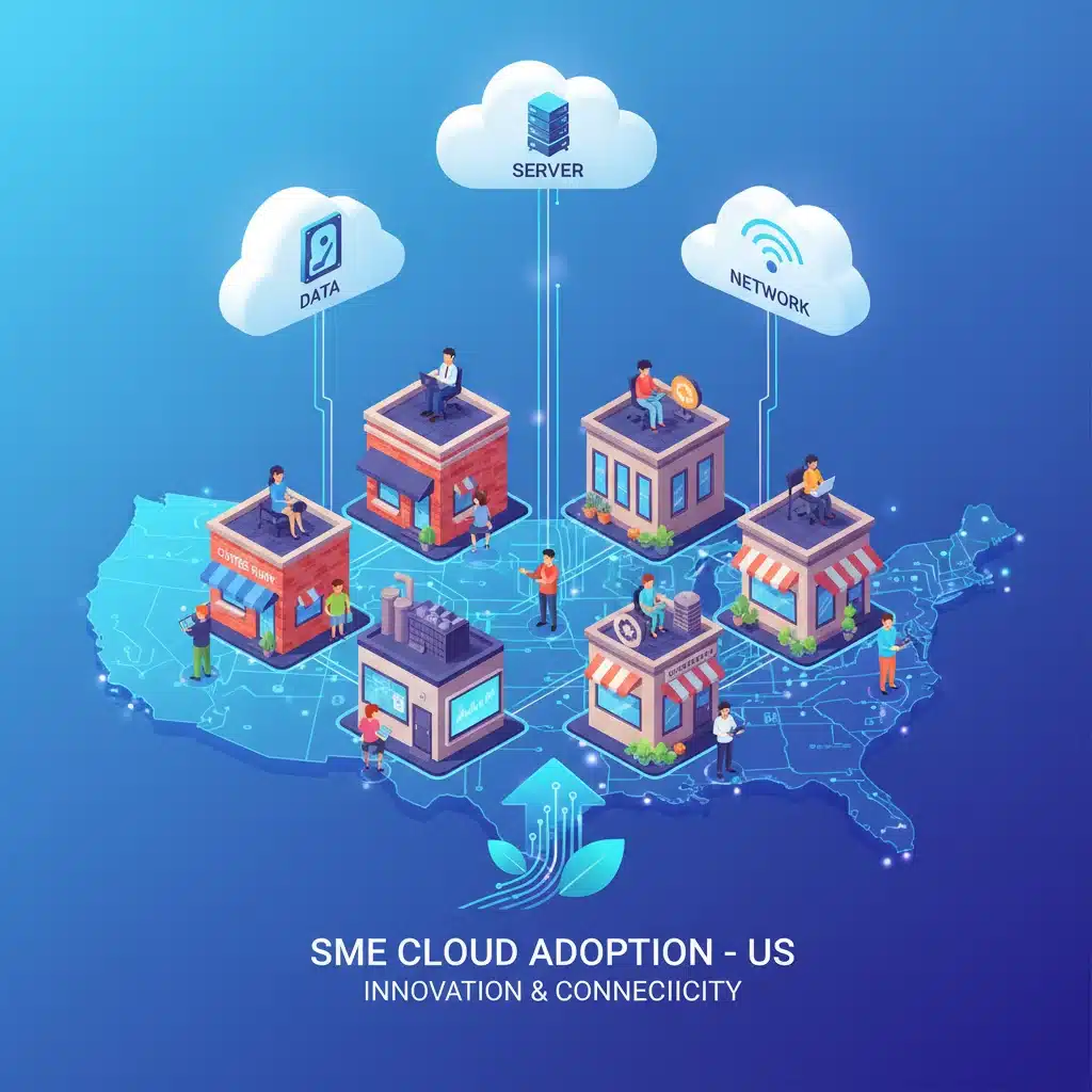 Cloud Adoption Soars: 25% Increase in US SME Digital Transformation
