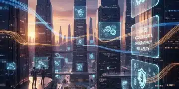 Ethical AI in business, responsible technology, human-centric AI, building trust with AI
