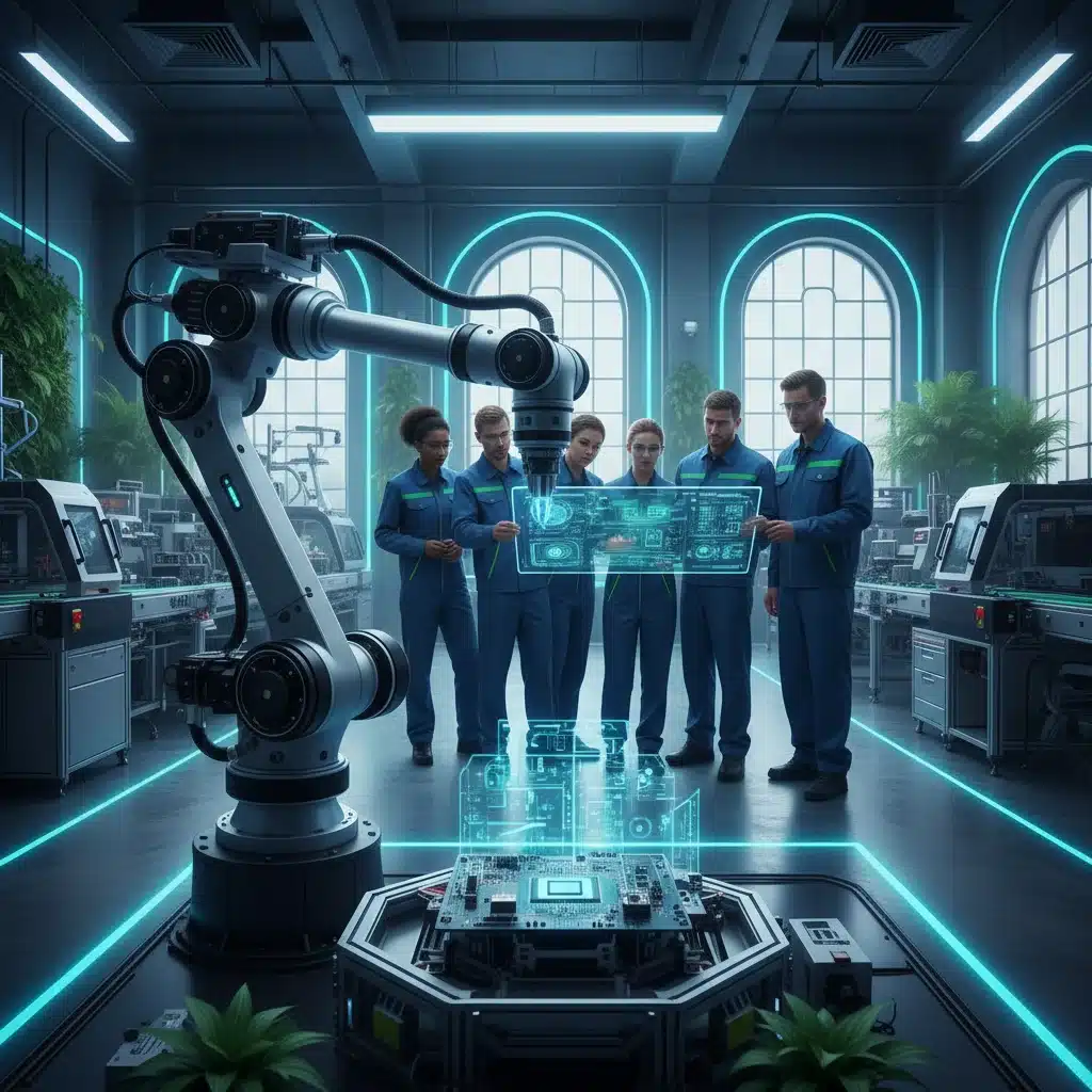 Automation in Operations: 30% Cost Reduction for US Manufacturers